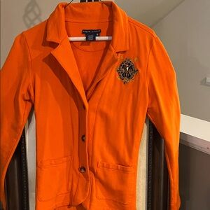 Ralph Lauren Vibrant Orange Blazer
